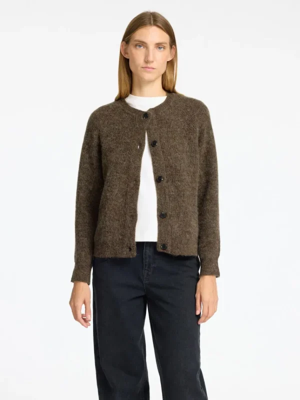 SELECTED LÅNGÄRMAD KOFTA Brown Fashion