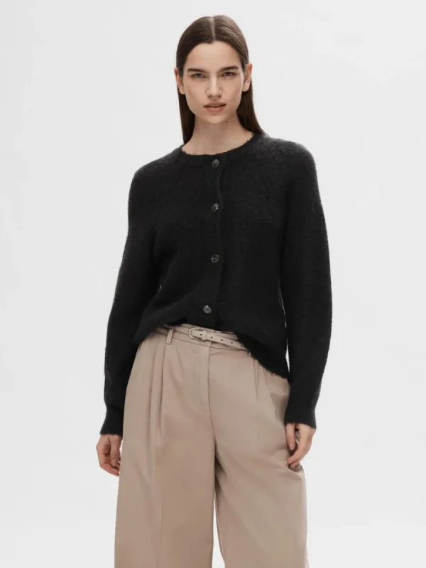 SELECTED LÅNGÄRMAD KOFTA Black Outlet