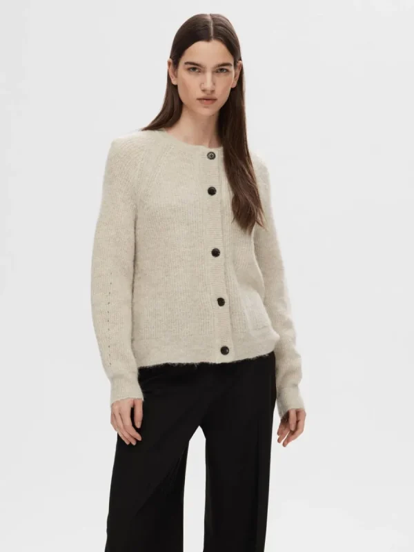 SELECTED LÅNGÄRMAD KOFTA Beige Shop