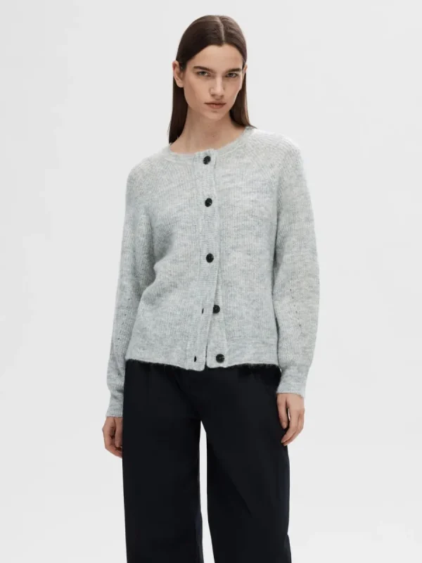 SELECTED LÅNGÄRMAD KOFTA Grey Hot