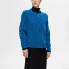 SELECTED LÅNGÄRMAD KOFTA Blue Best Sale