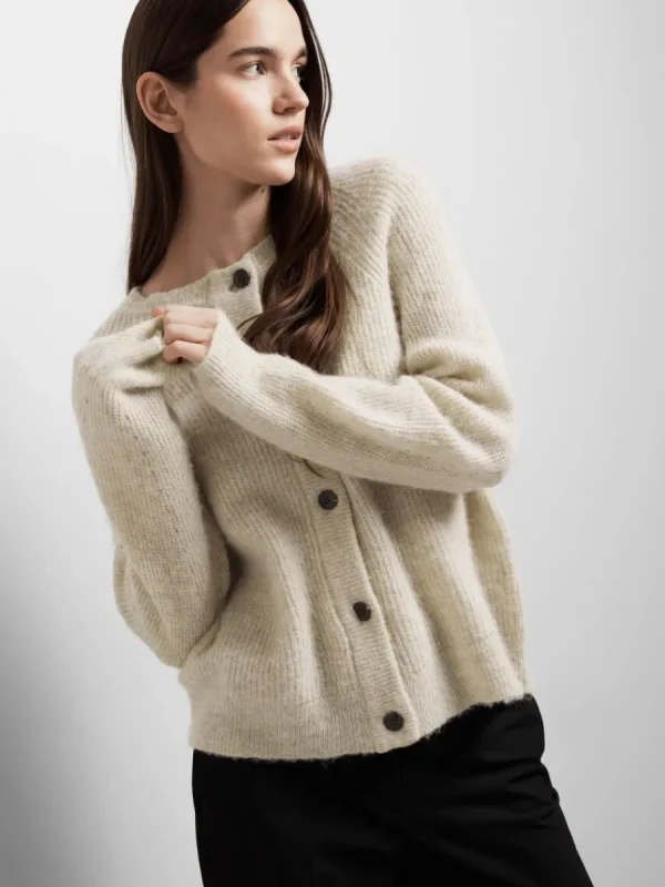 SELECTED LÅNGÄRMAD KOFTA Beige Shop