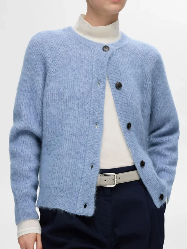 SELECTED LÅNGÄRMAD KOFTA Blue Hot