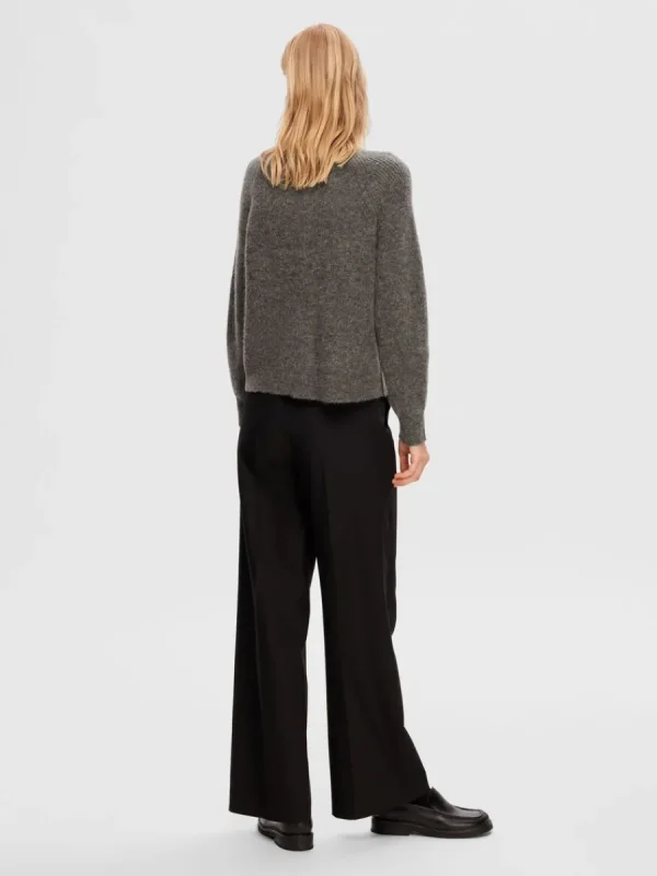 SELECTED LÅNGÄRMAD KOFTA Grey Flash Sale