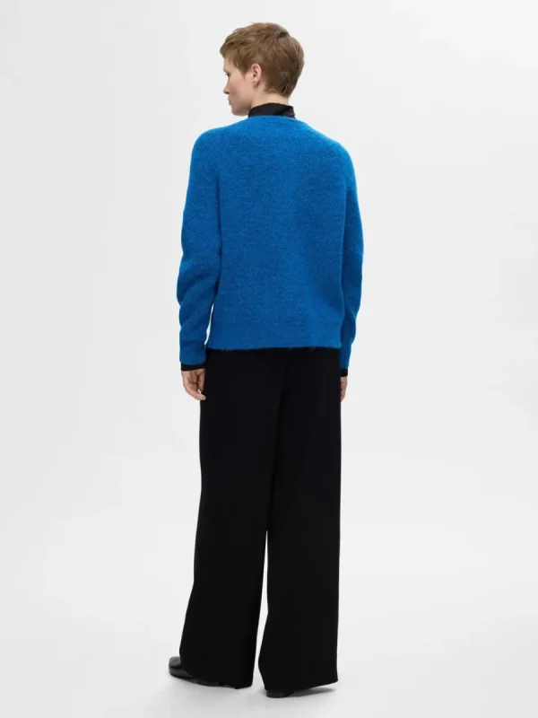 SELECTED LÅNGÄRMAD KOFTA Blue Best Sale