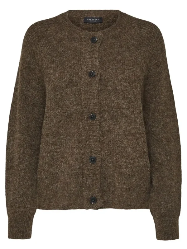SELECTED LÅNGÄRMAD KOFTA Brown Fashion
