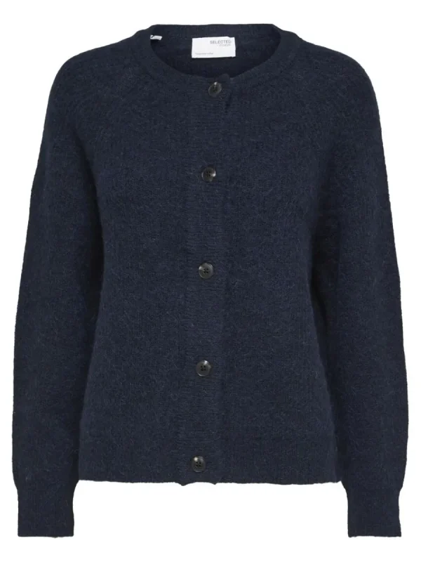 SELECTED LÅNGÄRMAD KOFTA Blue Shop