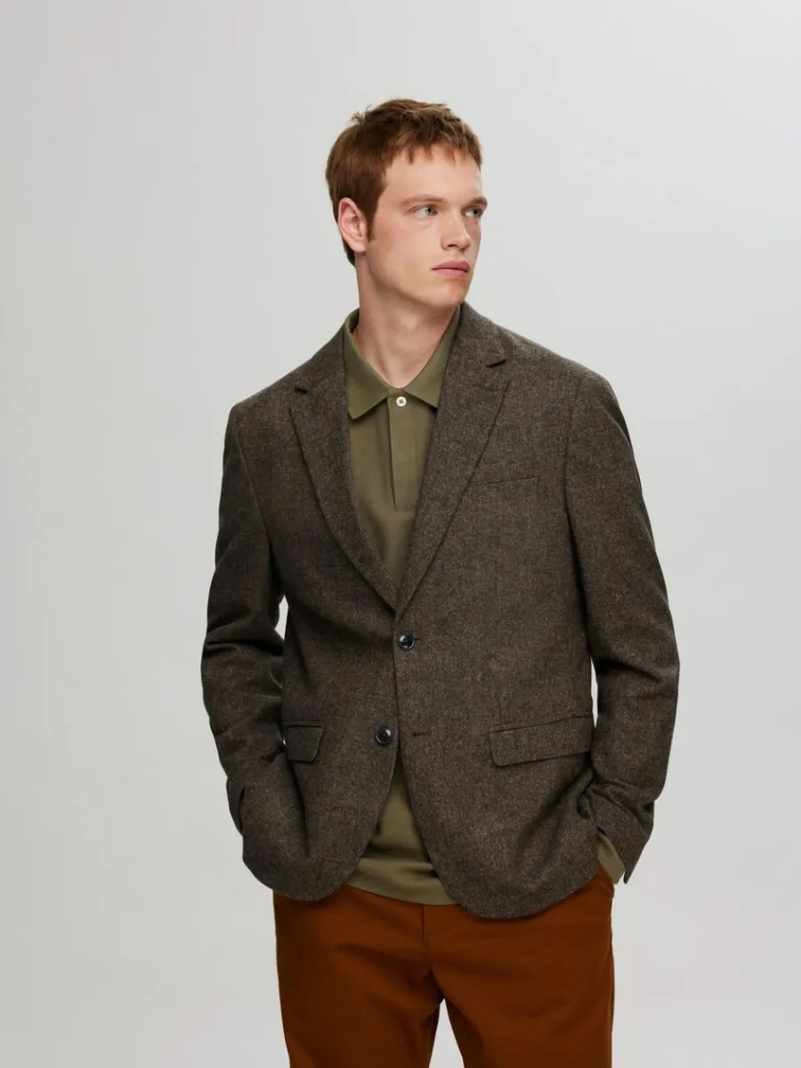lngrmad_piktrja_2.webp SELECTED LÅNGÄRMAD PIKÉTRÖJA Green Best Sale