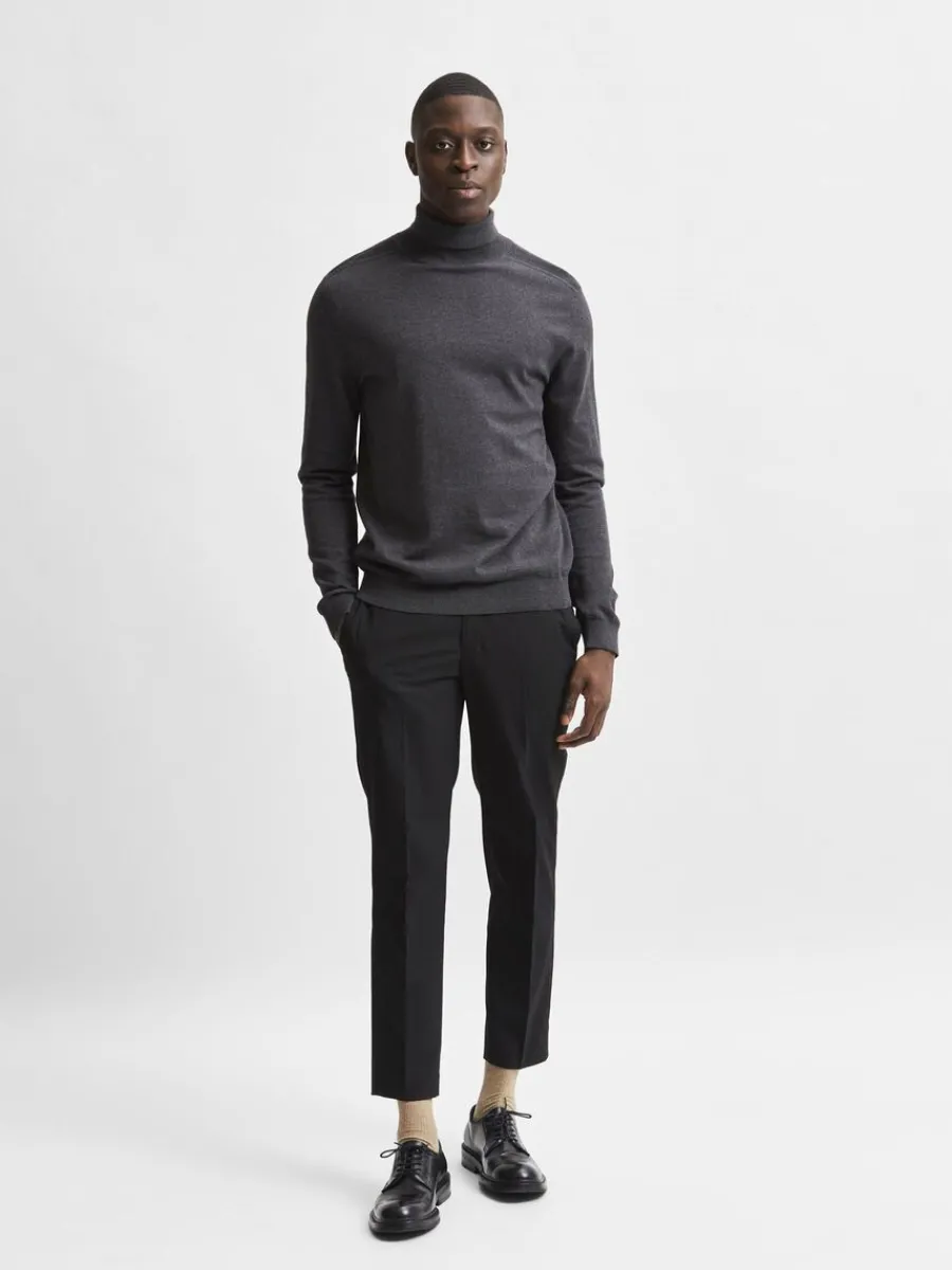 lngrmad_polotrja_trja_1-4.webp SELECTED LÅNGÄRMAD POLOTRÖJA TRÖJA Grey Best Sale