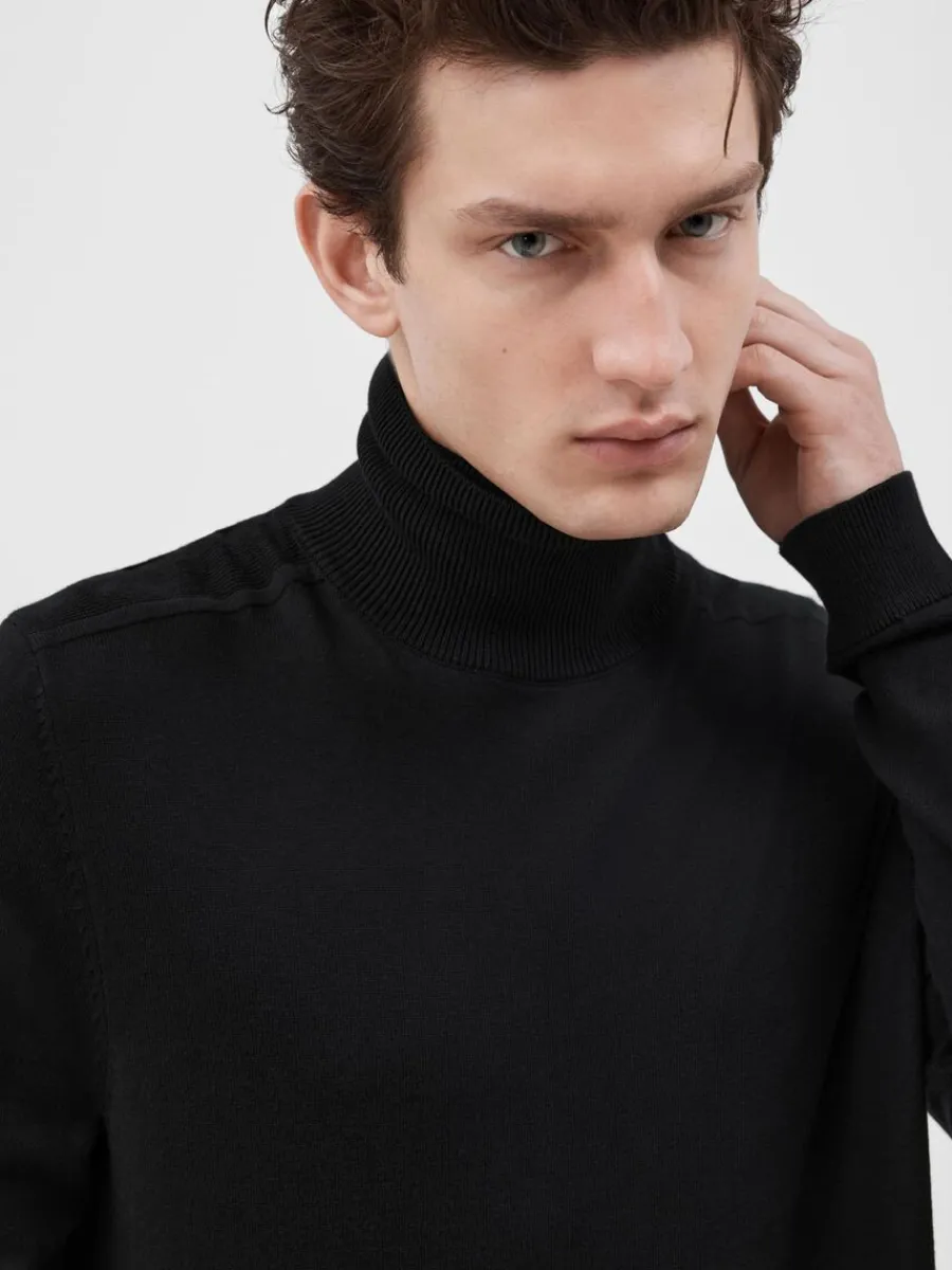 lngrmad_polotrja_trja_2-6.webp SELECTED LÅNGÄRMAD POLOTRÖJA TRÖJA Black Fashion