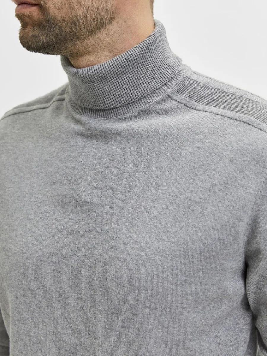 lngrmad_polotrja_trja_3-7.webp SELECTED LÅNGÄRMAD POLOTRÖJA TRÖJA Grey Flash Sale