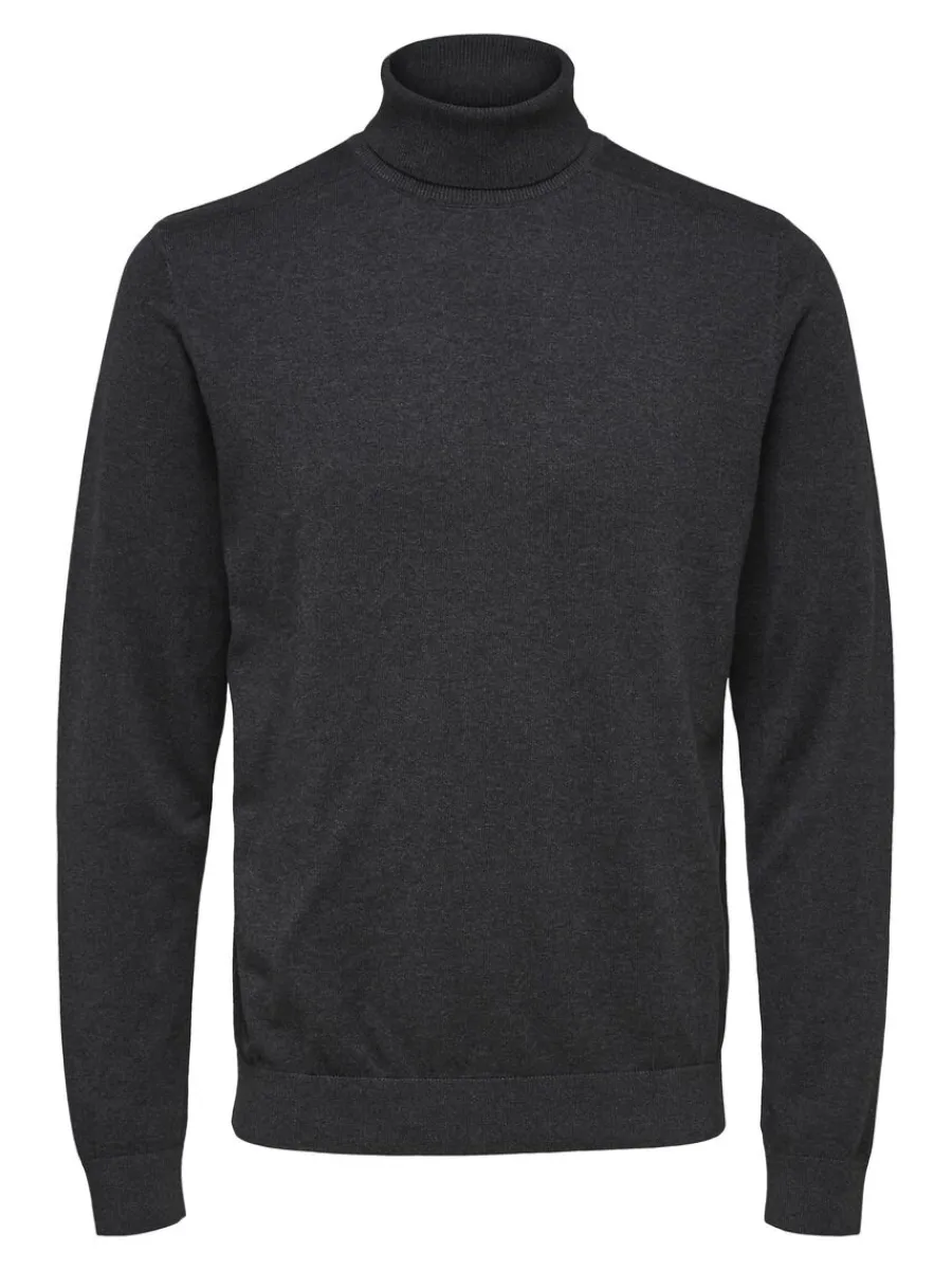 lngrmad_polotrja_trja_4-4.webp SELECTED LÅNGÄRMAD POLOTRÖJA TRÖJA Grey Best Sale