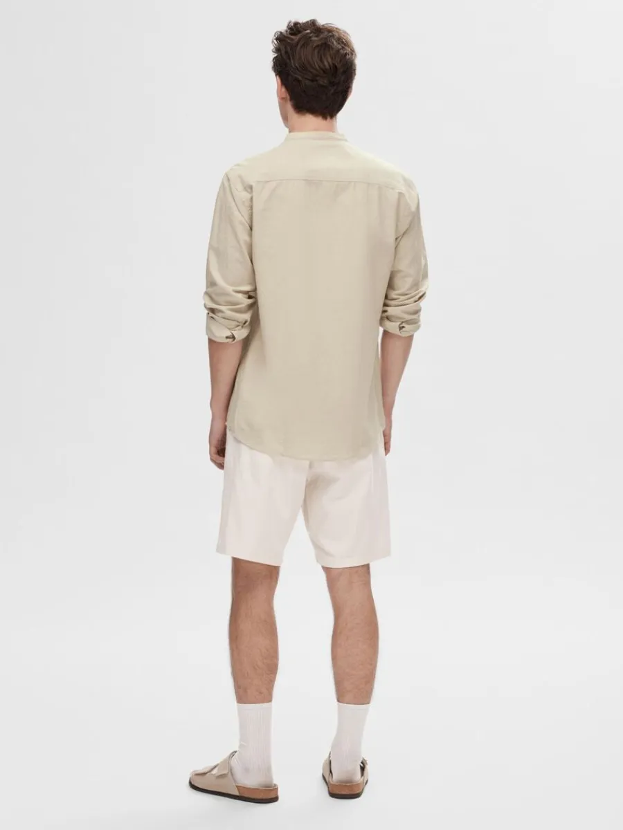 lngrmad_skjorta_1-8.webp SELECTED LÅNGÄRMAD SKJORTA Beige Fashion