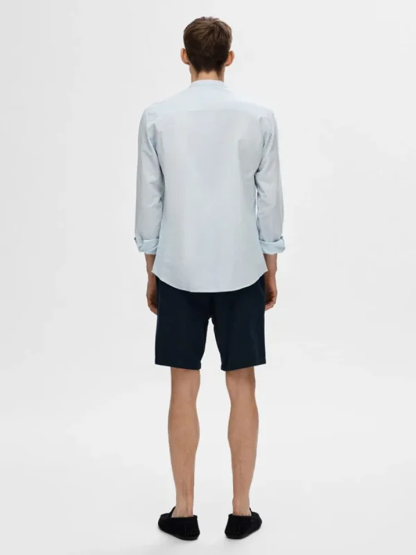 SELECTED LÅNGÄRMAD SKJORTA Blue Shop