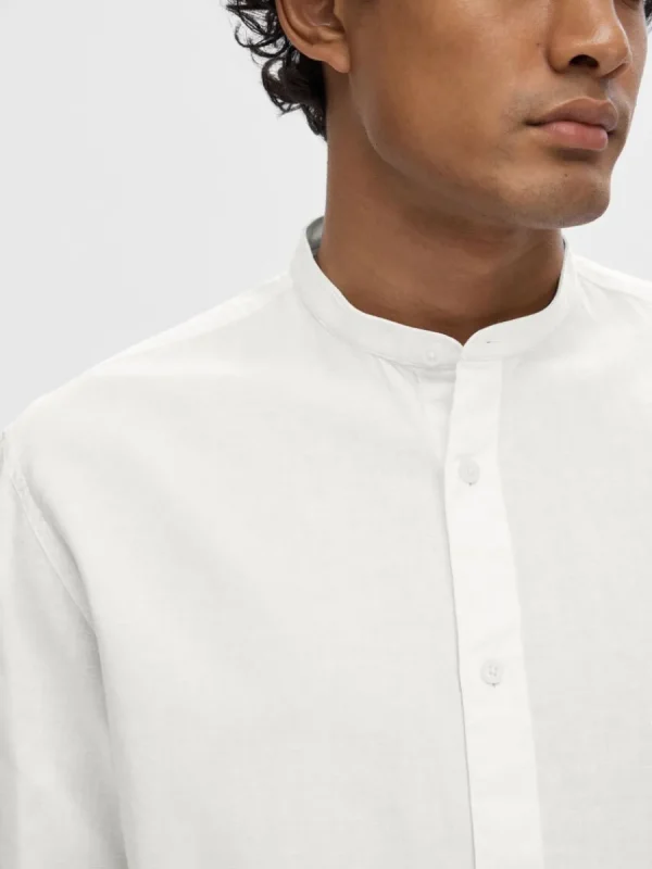 SELECTED LÅNGÄRMAD SKJORTA White New