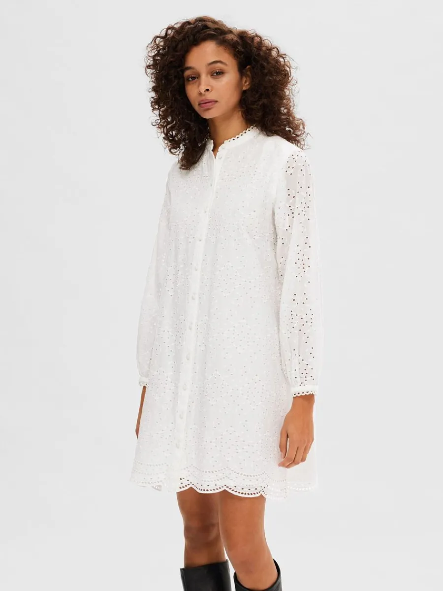 lngrmad_skjortklnning_0.webp SELECTED LÅNGÄRMAD SKJORTKLÄNNING White Best Sale
