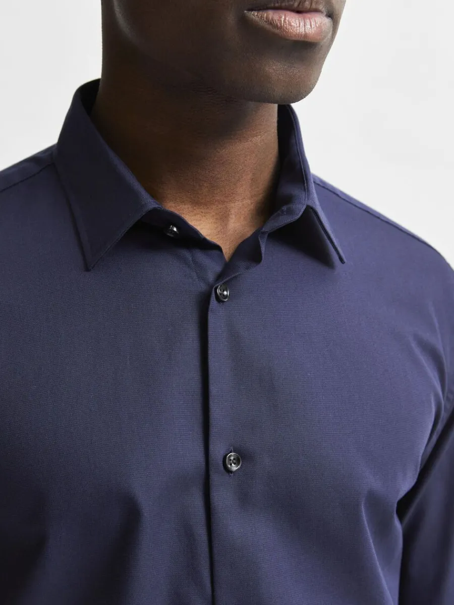 lngrmad_slim_fit_skjorta_5-2.webp SELECTED LÅNGÄRMAD SLIM FIT SKJORTA Blue Best Sale