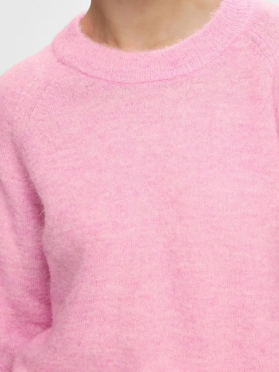 lngrmad_stickad_trja_2-14.webp SELECTED LÅNGÄRMAD STICKAD TRÖJA Pink Fashion