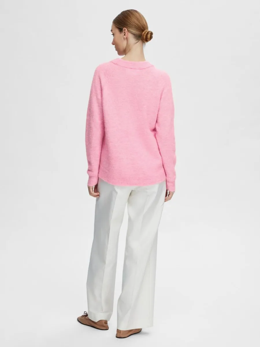 lngrmad_stickad_trja_3-14.webp SELECTED LÅNGÄRMAD STICKAD TRÖJA Pink Fashion