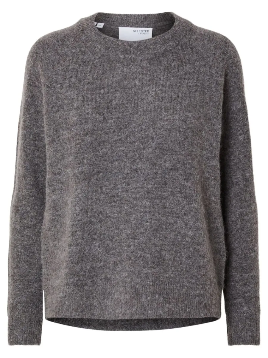 lngrmad_stickad_trja_5-1.webp SELECTED LÅNGÄRMAD STICKAD TRÖJA Grey Store