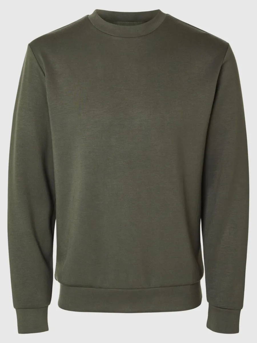 lngrmad_sweatshirt_2-1.webp SELECTED LÅNGÄRMAD SWEATSHIRT Green Best Sale