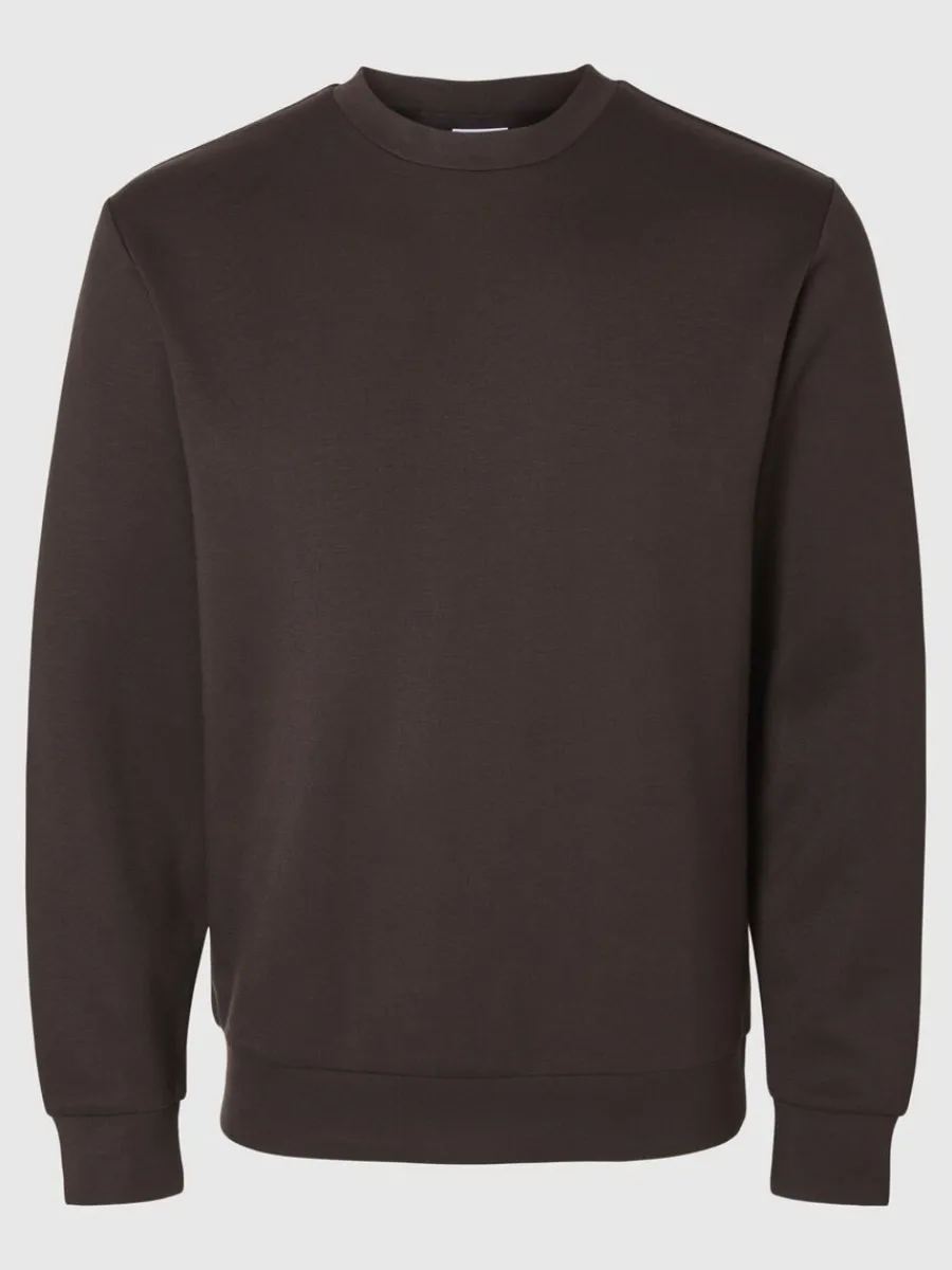 lngrmad_sweatshirt_4.webp SELECTED LÅNGÄRMAD SWEATSHIRT Brown Cheap