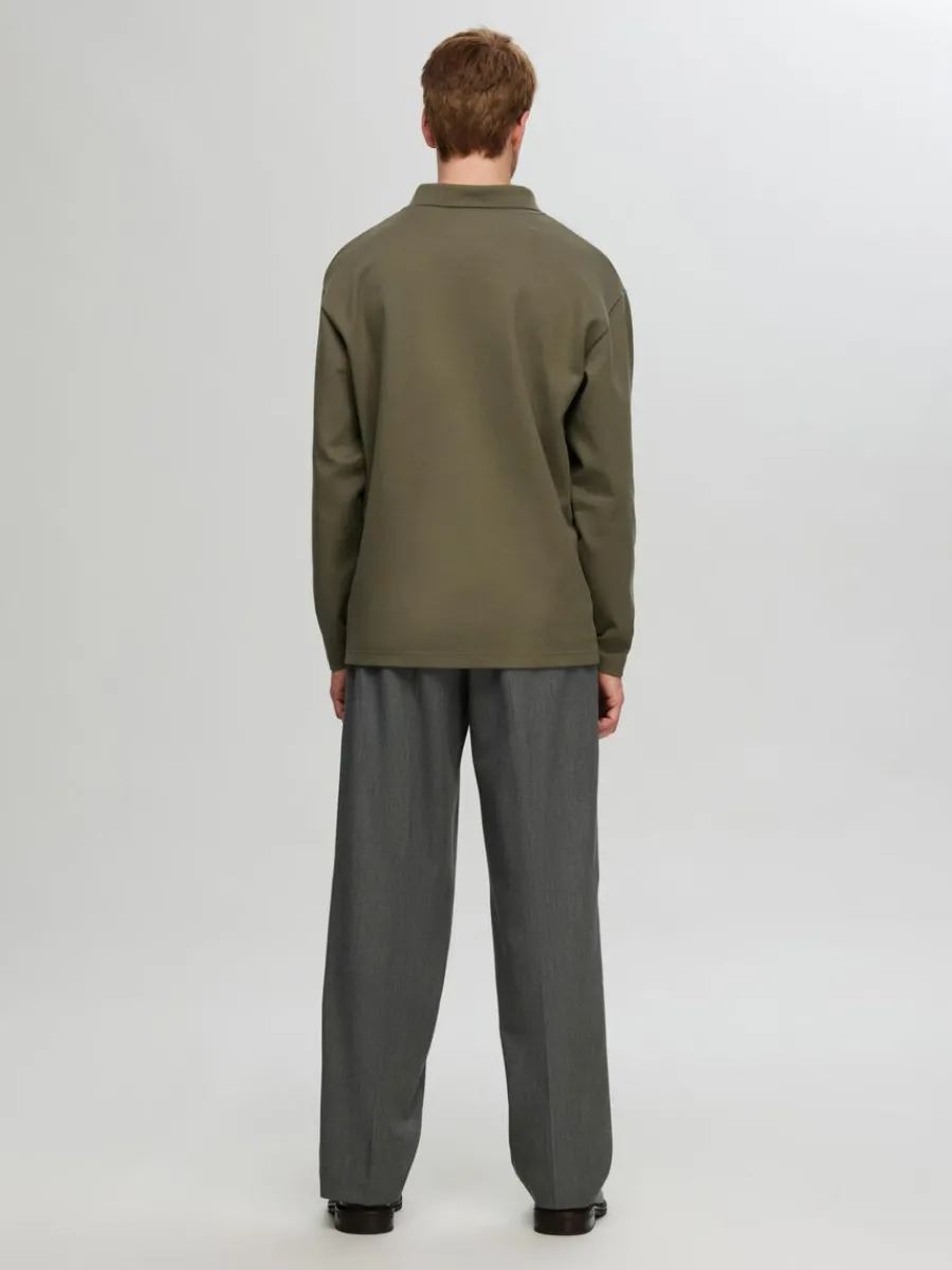 lngrmad_sweatshirt_med_dr_5-1.webp SELECTED LÅNGÄRMAD SWEATSHIRT MED DRAGKEDJA Green New