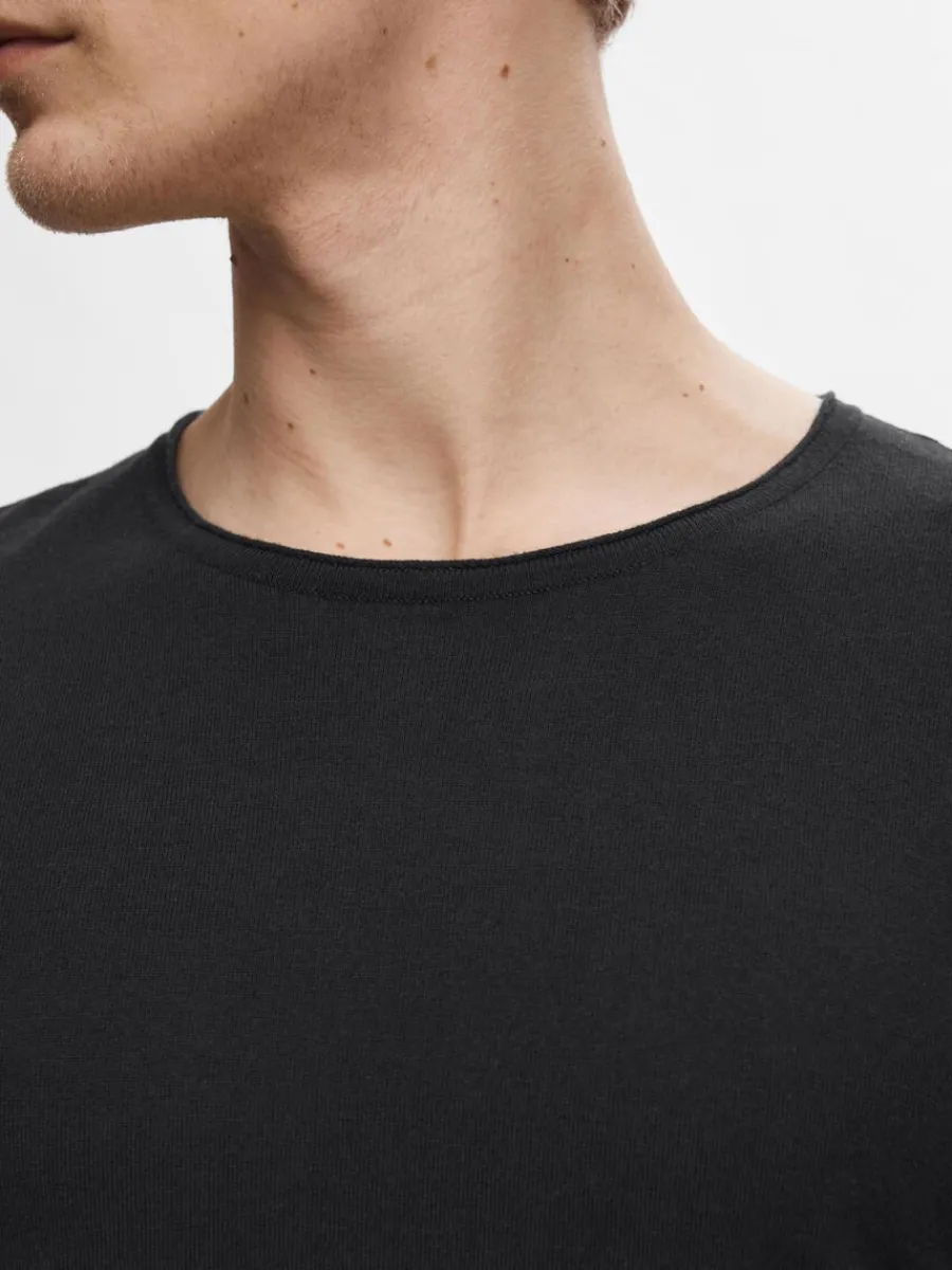 lngrmad_trja_3.webp SELECTED LÅNGÄRMAD TRÖJA Black Flash Sale