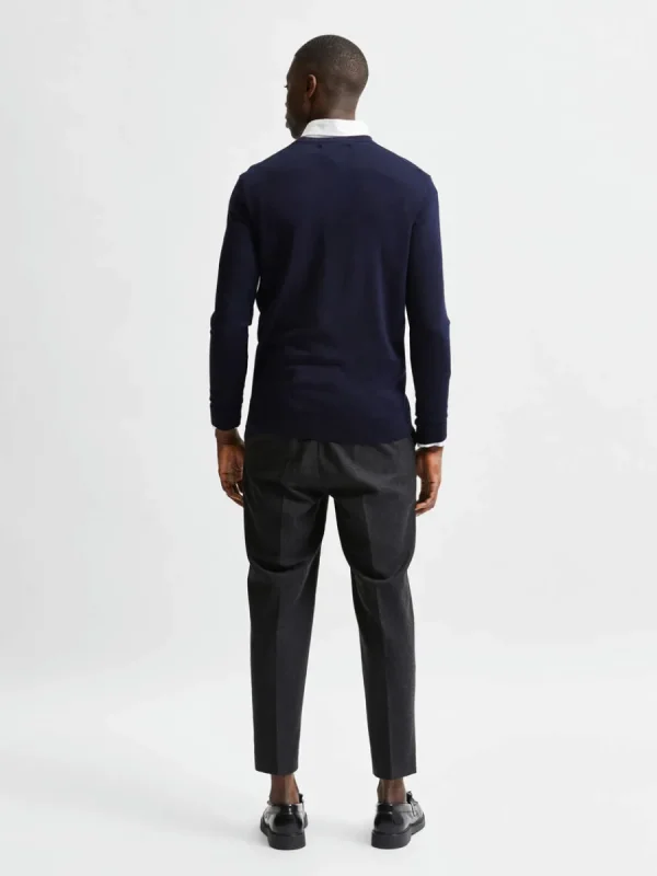 SELECTED LÅNGÄRMAD TRÖJA Blue New