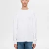SELECTED LÅNGÄRMAD T-SHIRT White Online
