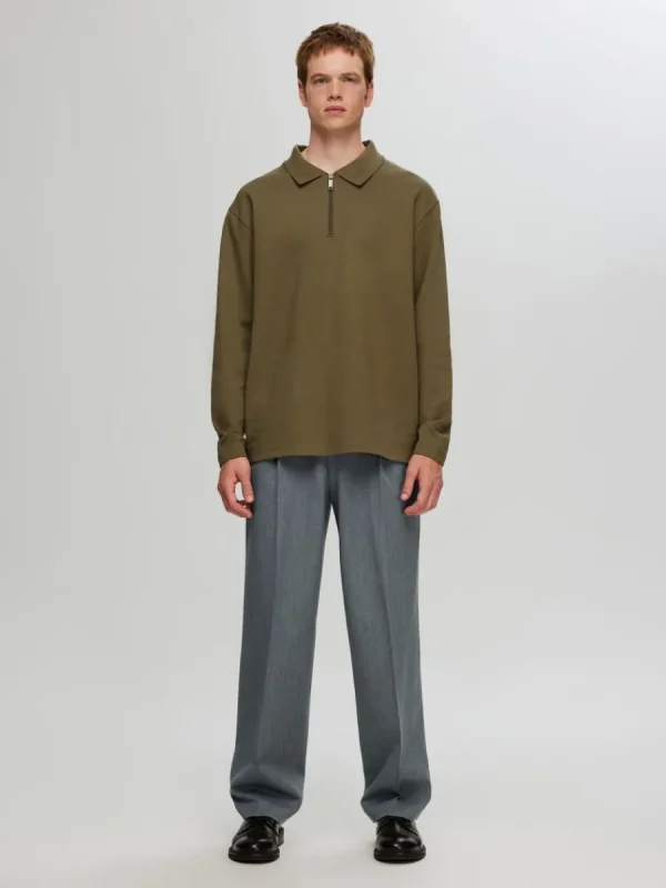 SELECTED 220 LOOSE FIT BYXOR Grey Sale
