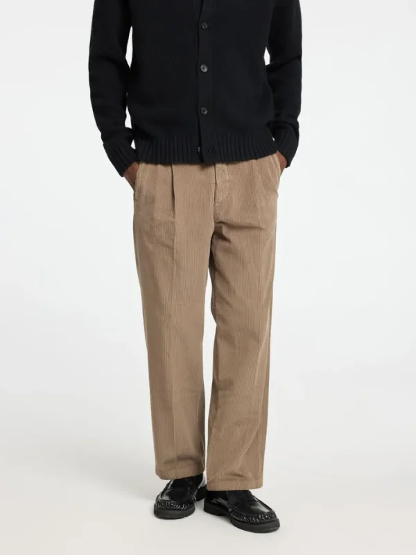 SELECTED 220 LOOSE FIT MANCHESTERBYXOR Brown Best Sale