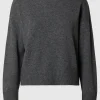SELECTED LOOSE FIT RUNDRINGAD TRÖJA Grey Cheap