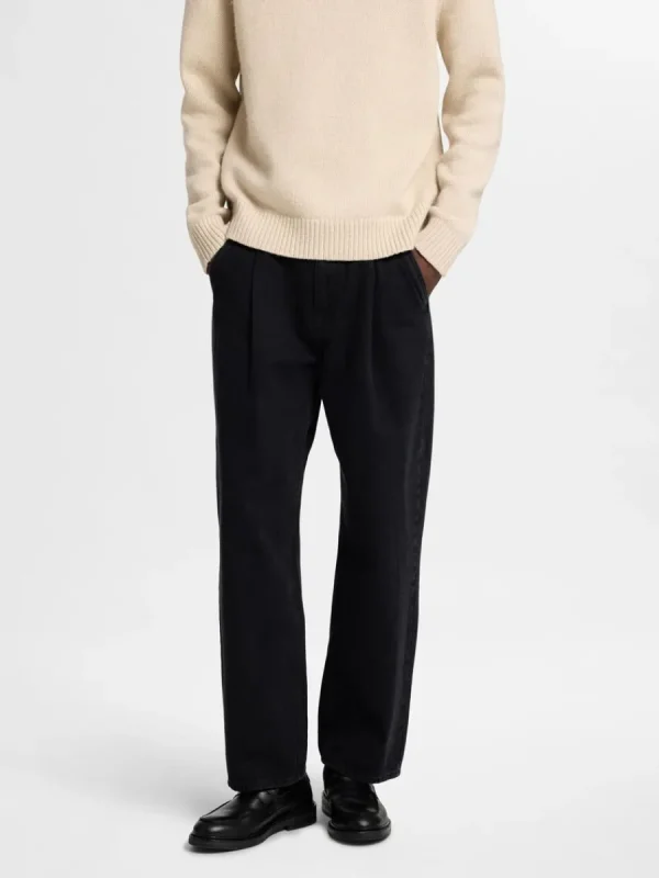 SELECTED 220 LOOSE FIT-JEANS Black Online