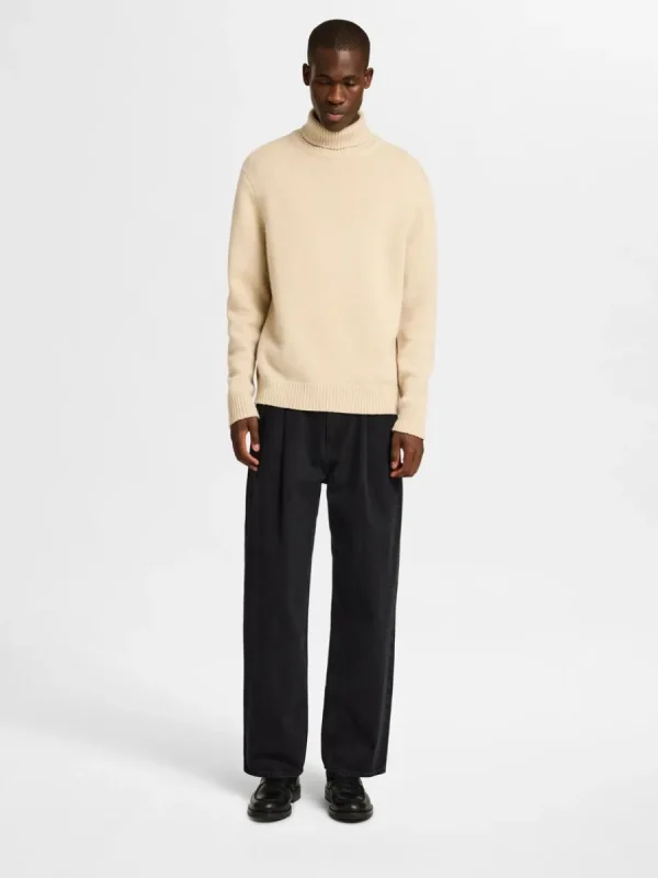 SELECTED 220 LOOSE FIT-JEANS Black Online
