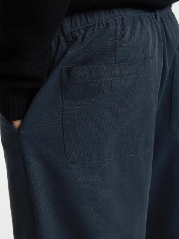 SELECTED LÖS PASSFORM BARREL FIT-BYXOR Blue Cheap