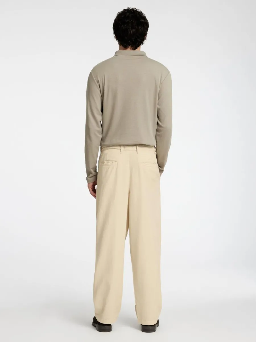 ls_passform_byxor_1-1.webp SELECTED LÖS PASSFORM BYXOR Beige Flash Sale