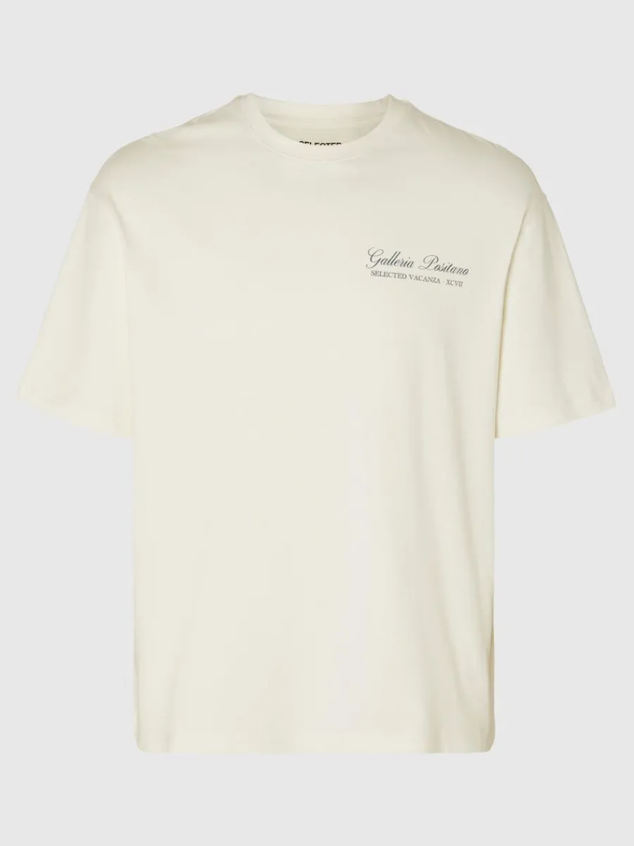 ls_passform_med_tryck_bak_5.webp SELECTED LÖS PASSFORM MED TRYCK BAKTILL T-SHIRT White Cheap