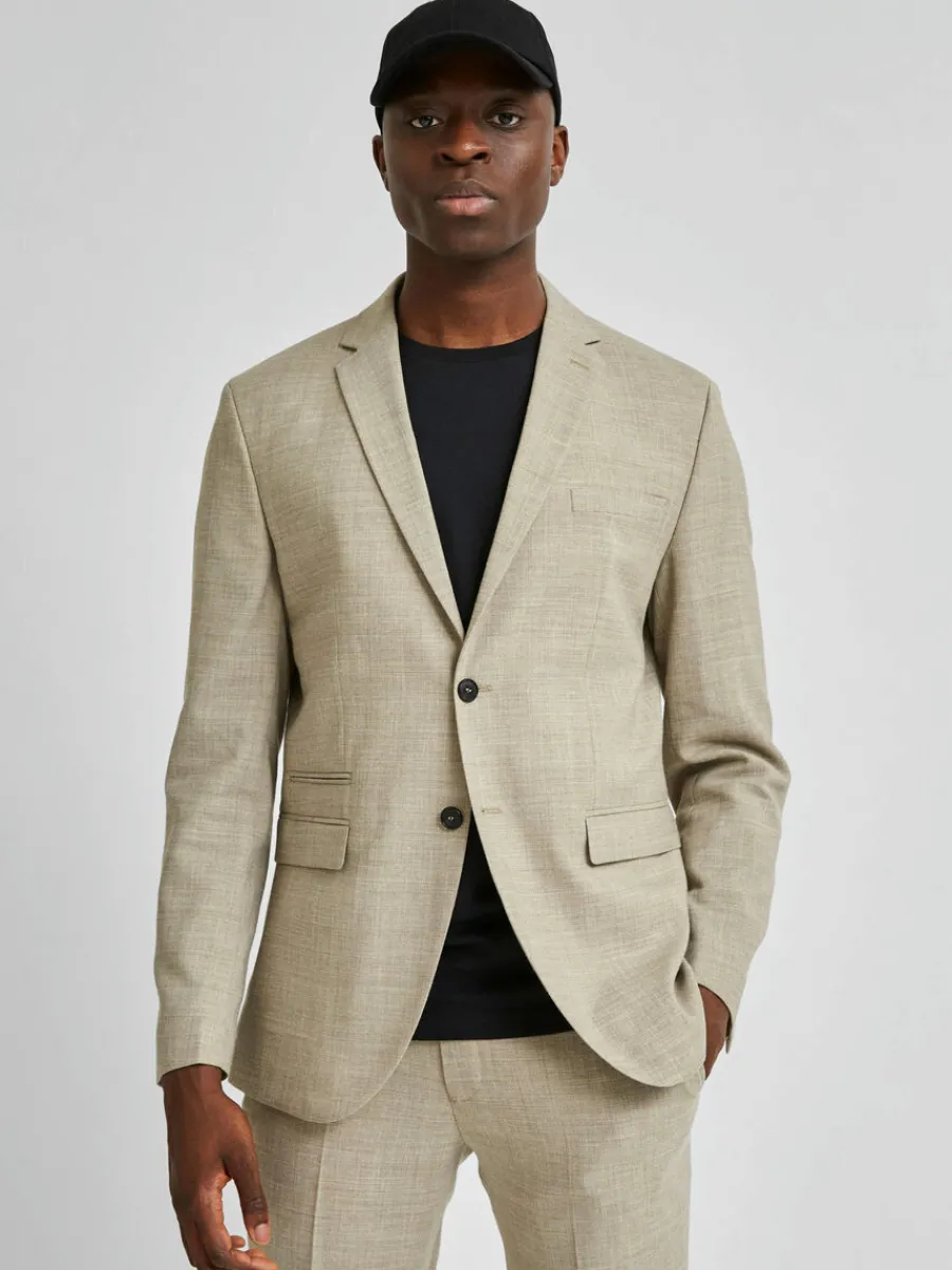 ltt_enkelknppt_kavaj_2.webp SELECTED LÄTT ENKELKNÄPPT KAVAJ Beige Outlet