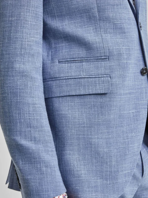SELECTED LÄTT ENKELKNÄPPT KAVAJ Blue Hot