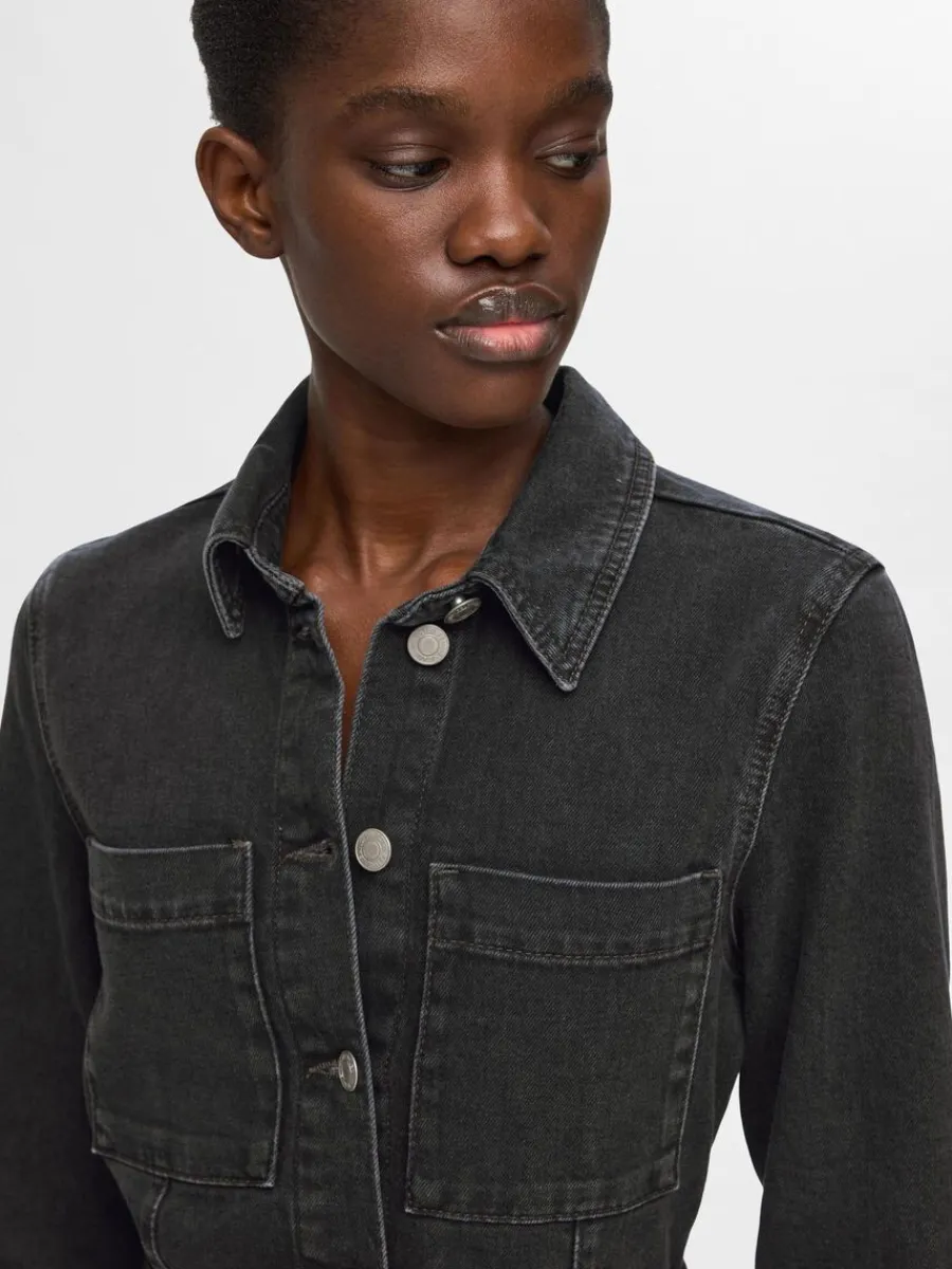 maxilng_jeansklnning_3.webp SELECTED MAXILÅNG JEANSKLÄNNING Black Sale