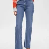 SELECTED MELLANTVÄTT HÖGA LEGGINGS Blue Best Sale