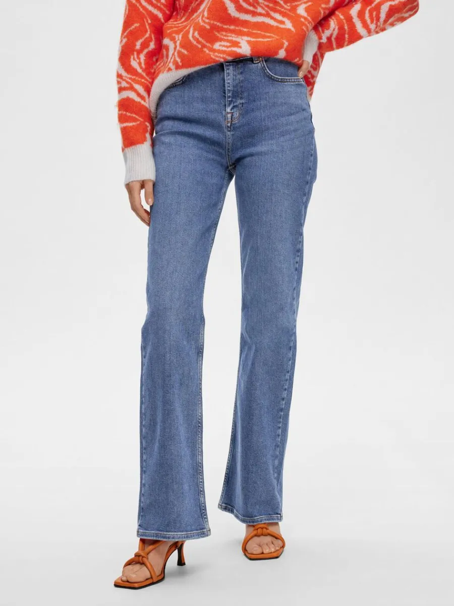 mellantvtt_hga_leggings_0.webp SELECTED MELLANTVÄTT HÖGA LEGGINGS Blue Best Sale