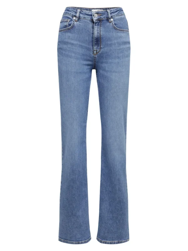 SELECTED MELLANTVÄTT HÖGA LEGGINGS Blue Best Sale