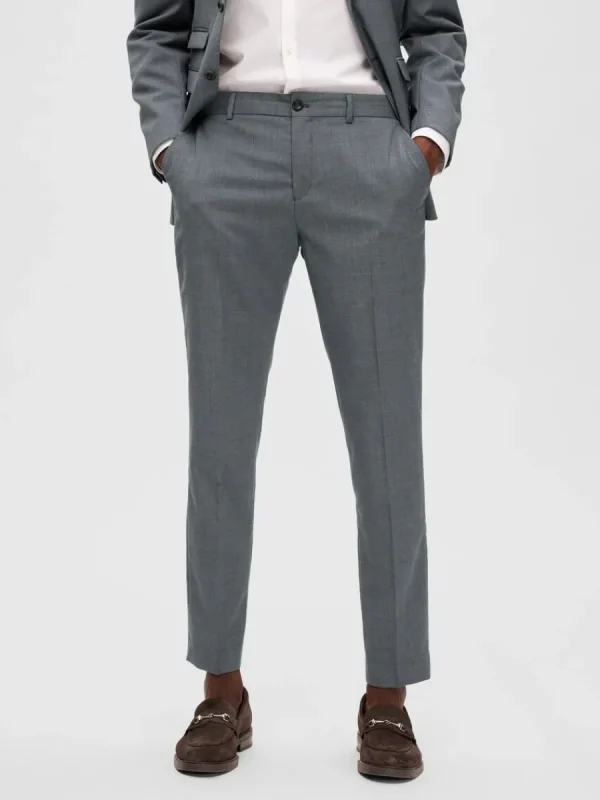 SELECTED MERINOULL BYXOR Grey Discount