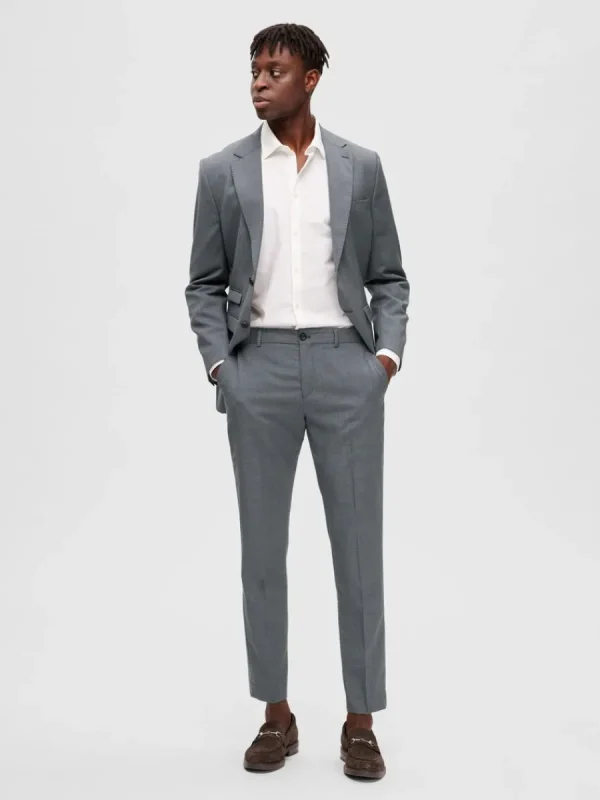 SELECTED MERINOULL BYXOR Grey Discount