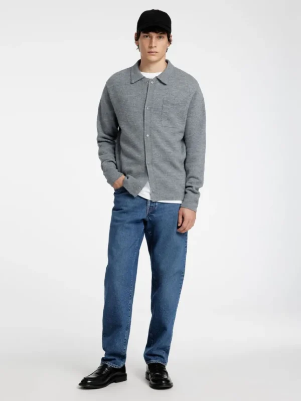 SELECTED 100% MERINOULL KOFTA Grey Fashion