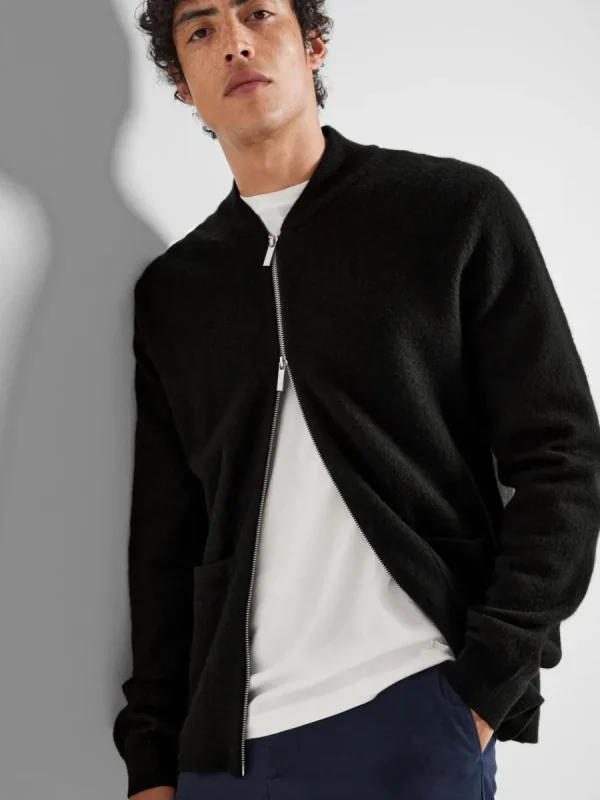 SELECTED MERINOULL KOFTA Black Best Sale