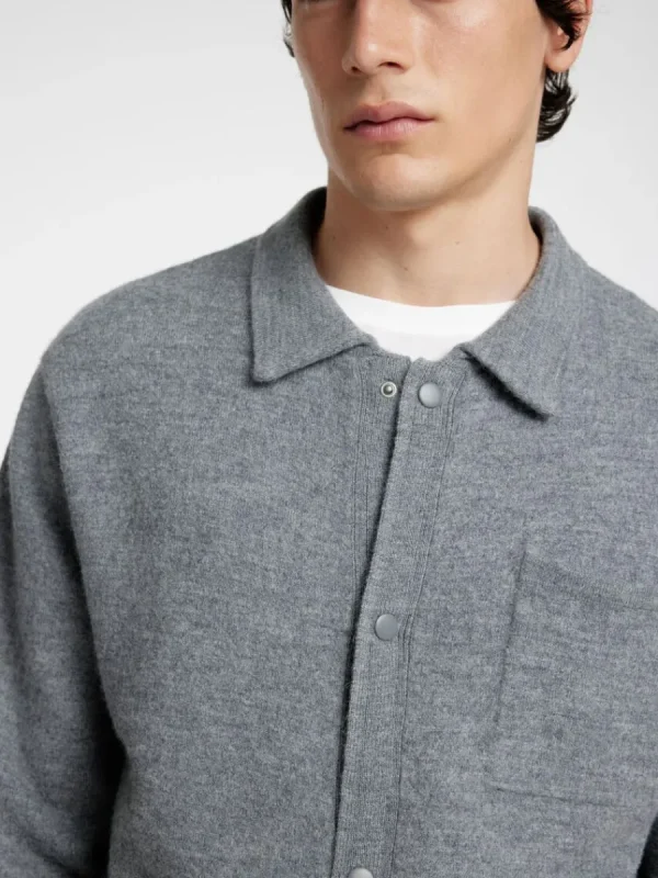 SELECTED 100% MERINOULL KOFTA Grey Fashion