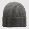 SELECTED 100% MERINOULL MÖSSA Grey Cheap